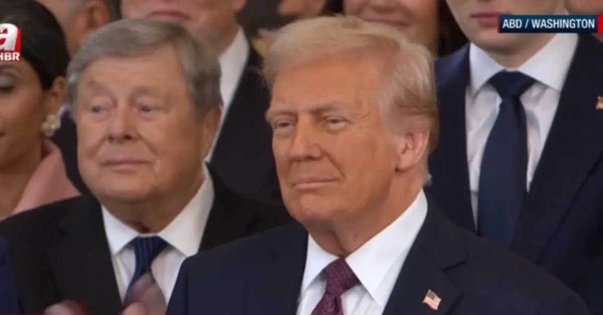 Trump kongre salonunda!