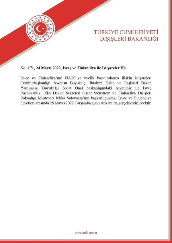 Son dakika: İsveç ve Finlandiya'nın ikna ziyareti! NATO üyeliği görüşmesinin tarihi belli oldu! Bakan Çavuşoğlu: Yazılı mutabakat istiyoruz - 1