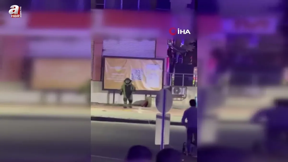 Batman’da şüpheli poşetten çöp çıktı