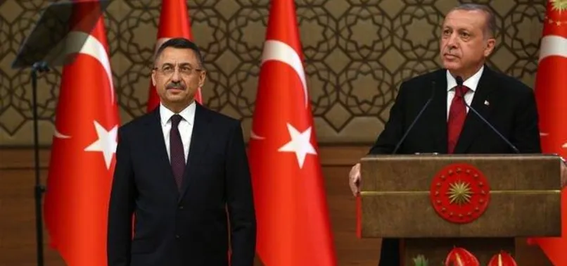 Cumhurbaşkanı Erdoğan, Fuat Oktay'ı kabul etti