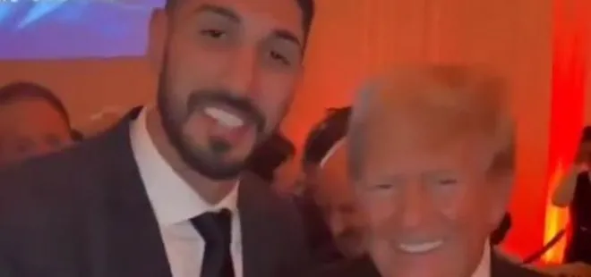 ABD’nin 47. Başkanı seçilen Trump zaferini Enes Kanter’i evine davet ederek kutladı! Dikkat çeken sen muhteşemsin övgüsü