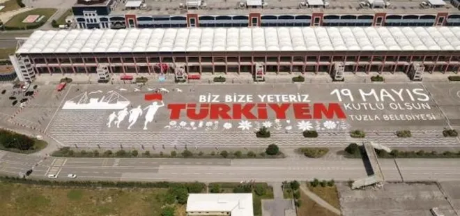19 Mayıs’ta gençlerden rekor: Dünyanın en büyük resmini çizdiler - 9