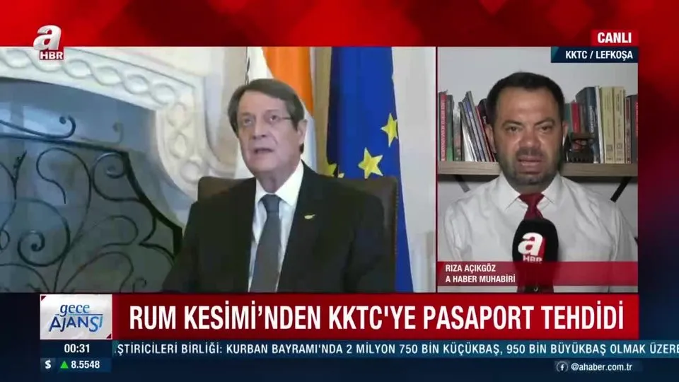 Güney Kıbrıs Rum Kesimi’nden Türklere yönelik küstah tehdit