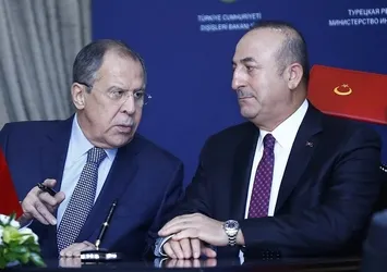 Çavuşoğlu, Lavrov ile Halep’i görüştü
