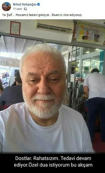 Son dakika: Koronavirüs testi pozitif çıkan Nihat Hatipoğlu'nun doktorundan yeni açıklama - 4