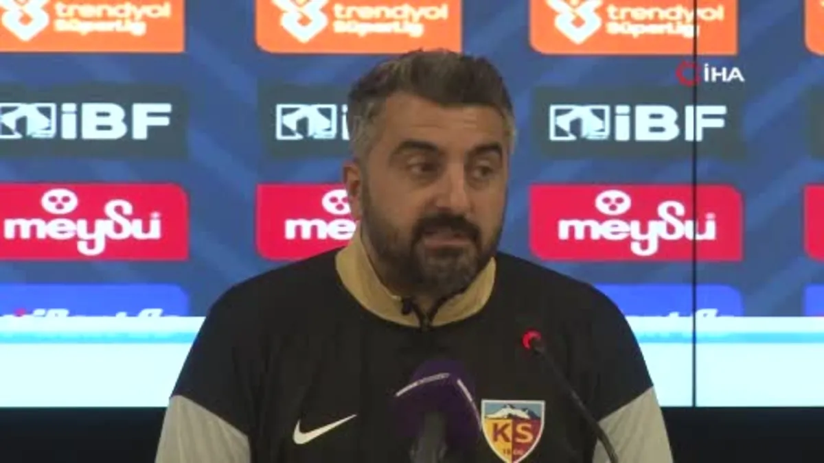 Kayserispor Teknik Direktörü Sinan Kaloğlu: “Bu takım ligi iyi yerlerde bitirecek”