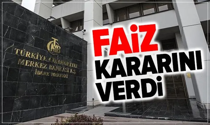Son dakika: Merkez Bankası faizi düşürdü