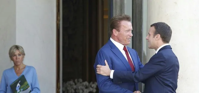 Arnold Schwarzenegger, Elysee Sarayı’nda