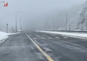 Bolu Dağı’nda ulaşım rahat sağlanıyor