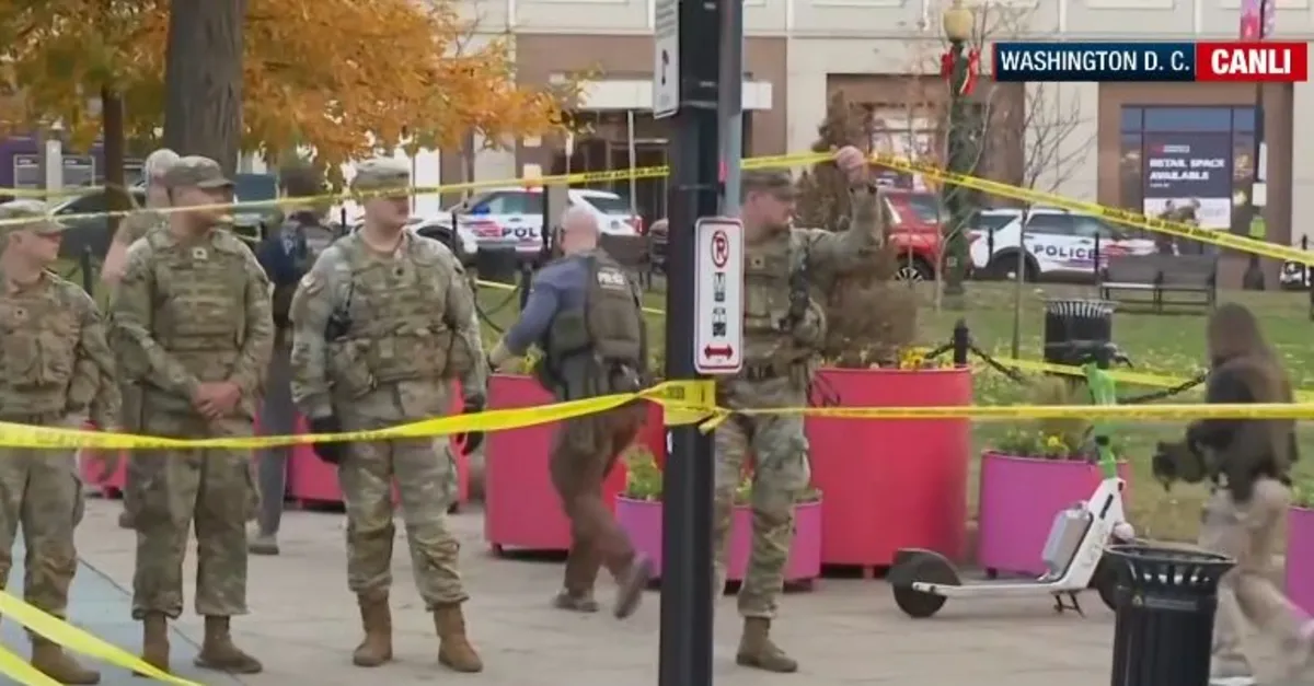 Washington'da 2 Ulusal Muhafız vuruldu!