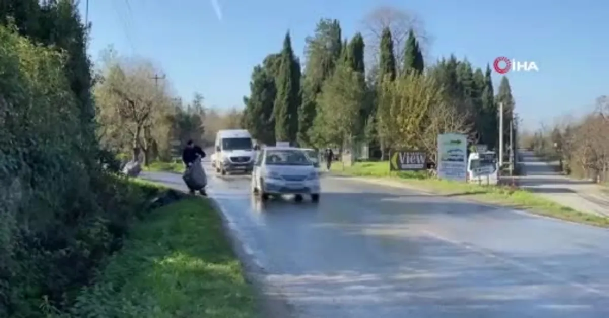 Sakarya'da feci olay! Baba oğlu ayıran kaza