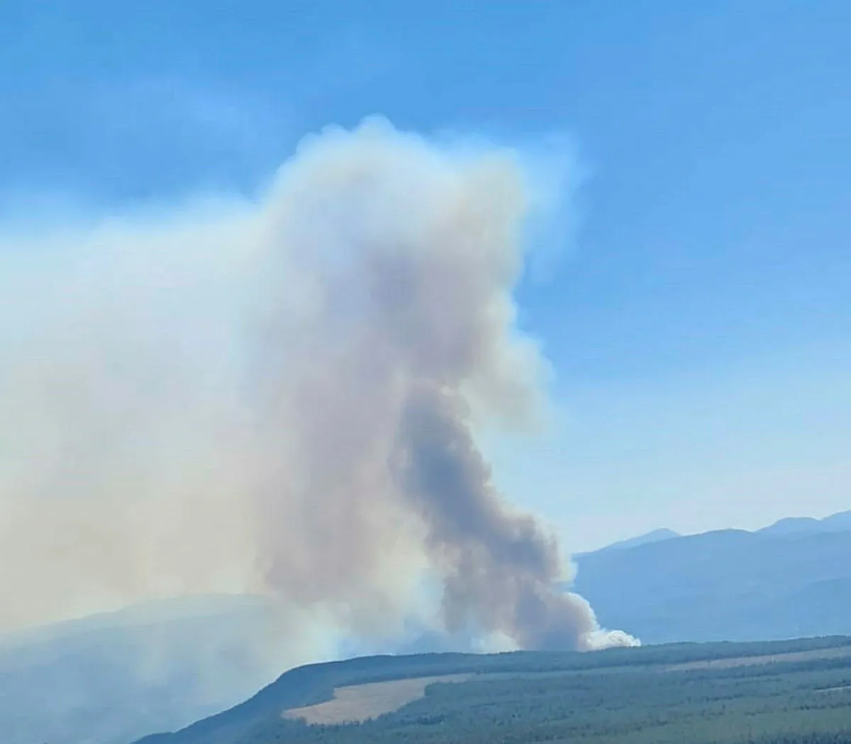 Denizli-Muğla sınırında korkutan orman yangını! Rüzgarın etkisiyle yayıldı