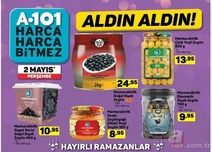 A101 aktüel ürünler kataloğu 2 Mayıs ile Ramazan fırsatları! A101 indirimli ürünler neler? 23