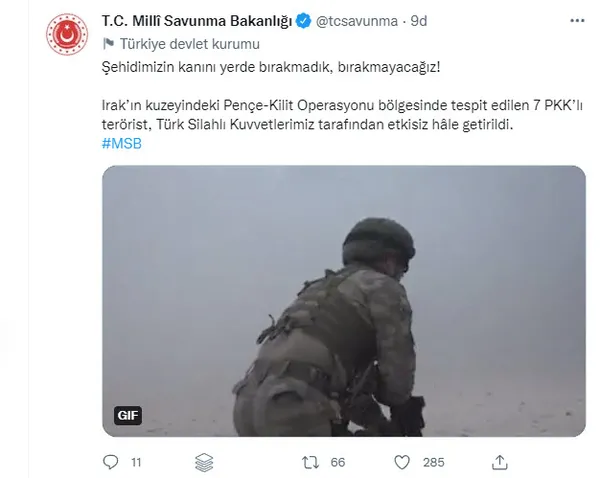 Son dakika: Pençe-Kilit Operasyonu bölgesinde PKK'ya ağır darbe! Şehidimizin kanı yerde kalmadı - 1