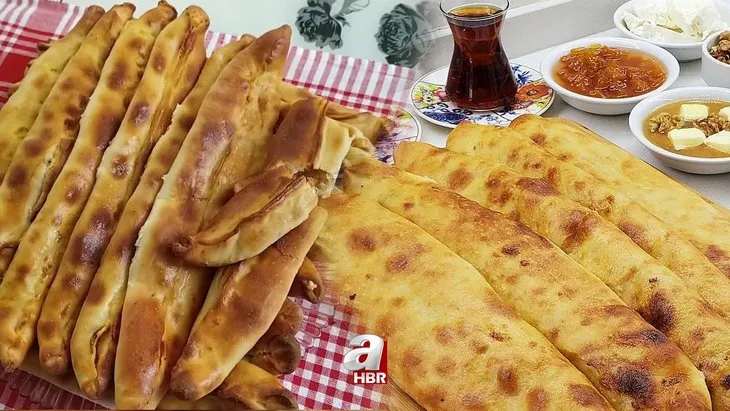Bir tepsisi şipşak hazır olan pide tarifi! Oklava, merdane derdi yok! Herkesin yapabileceği lezzet şöleni...