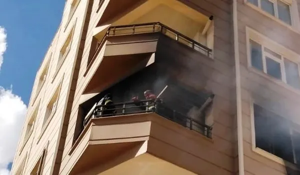 Şanlıurfa'da büyük ihmalkarlık! Prizden çıkan yangın evi kül ediyordu - 1