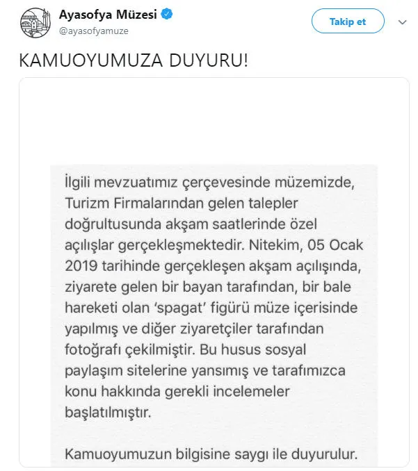İşte Ayasofya tezgahının perde arası! Görüntüler ortaya çıktı