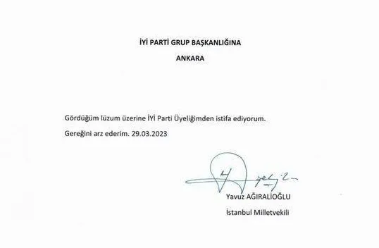 Yavuz Ağıralioğlu İYİ Parti’den neden istifa etti? Basın toplantısında flaş açıklamalar