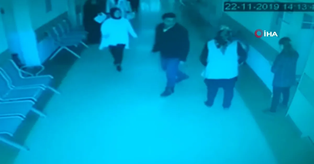 Öfkeli koca, doktora fırçayla saldırdı