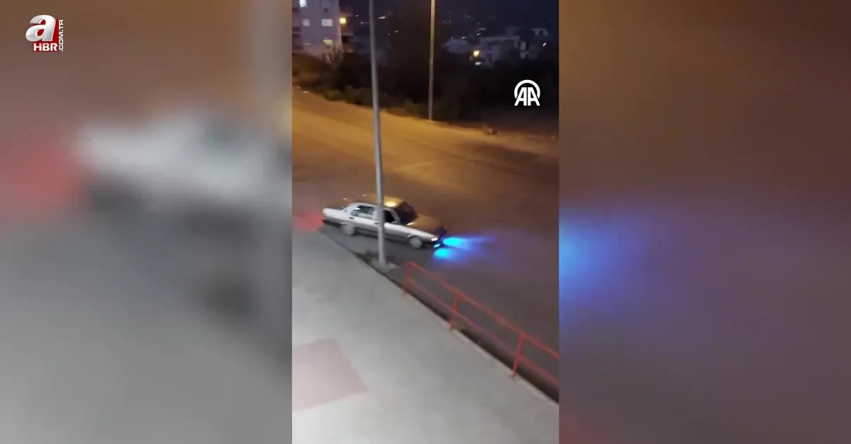 Drift yapan iki sürücüye 93 bin 717 lira ceza kesildi