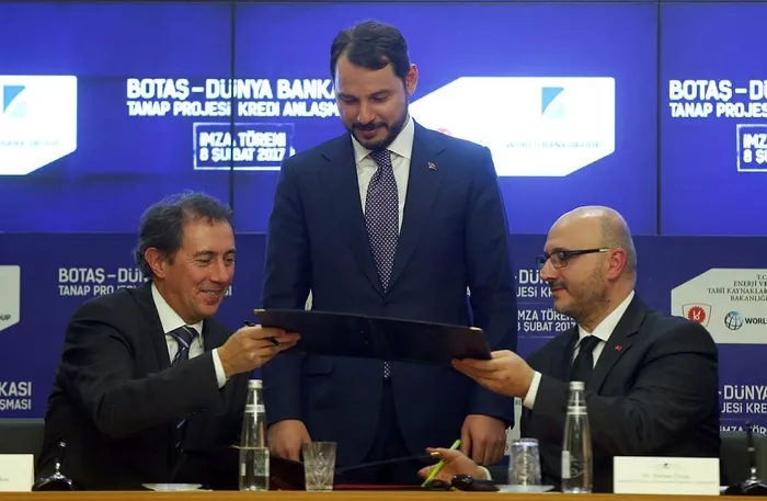 TANAP için 400 milyon dolarlık kredi anlaşması imzalandı - 1
