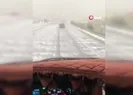 Yollar beyaza büründü