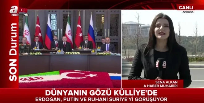 Külliye'de Erdoğan-Putin-Ruhani zirvesi sona erdi - 2