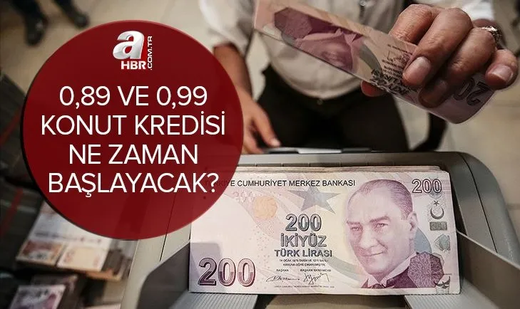 %0,89, %0,99 konut kredisi şartları belirlendi! Düşük faizli yeni konut kredisi ne zaman başlayacak? Tüm detaylar...