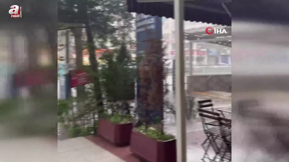 Bursa hasretle beklediği yağmura kavuştu