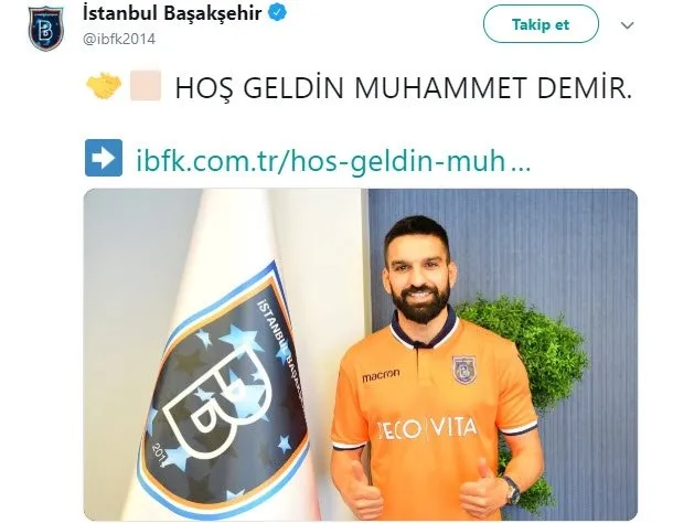Muhammet Demir Başakşehir’de