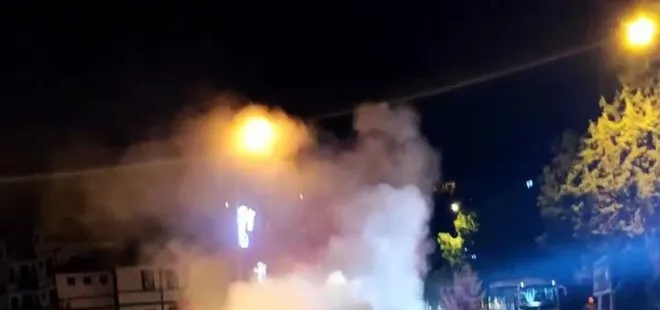 Bolu’da yangın paniği! Seyir halindeki otomobil alevlere teslim oldu
