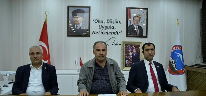 Son dakika: Ağrı’da 3 belediye başkanı AK Parti’ye geçti! Başkan Erdoğan ile aynı saftayız