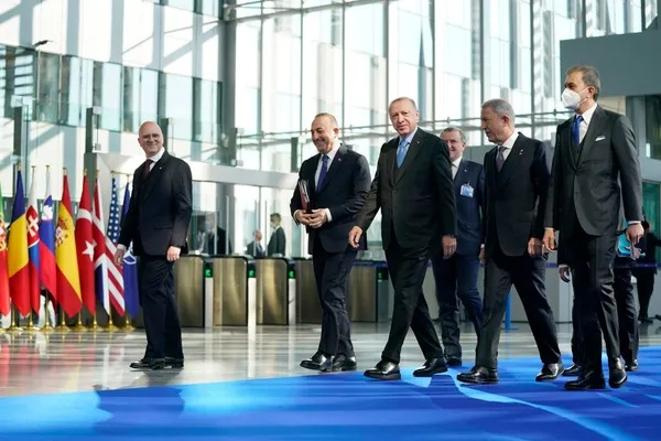 NATO Olağanüstü Liderler Zirvesi | Başkan Erdoğan NATO karargahında