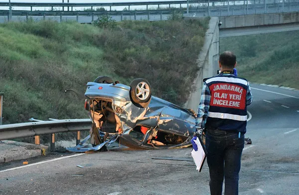 Tekirdağ'da korkunç kaza! - 1