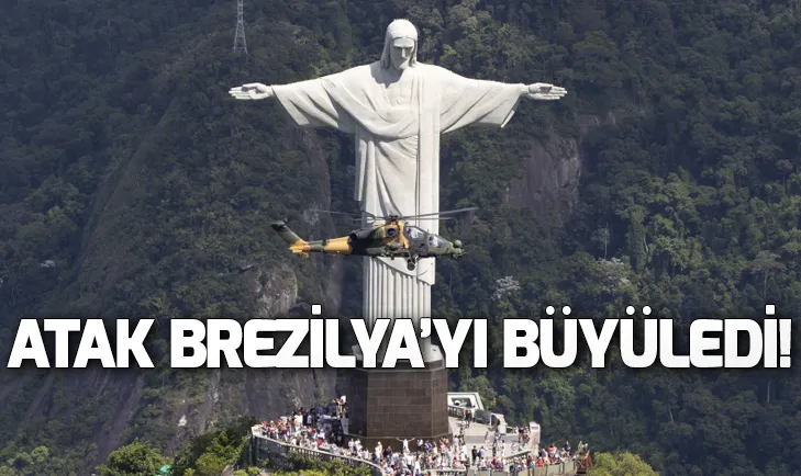 Atak helikopteri Brezilyayı fethetti!