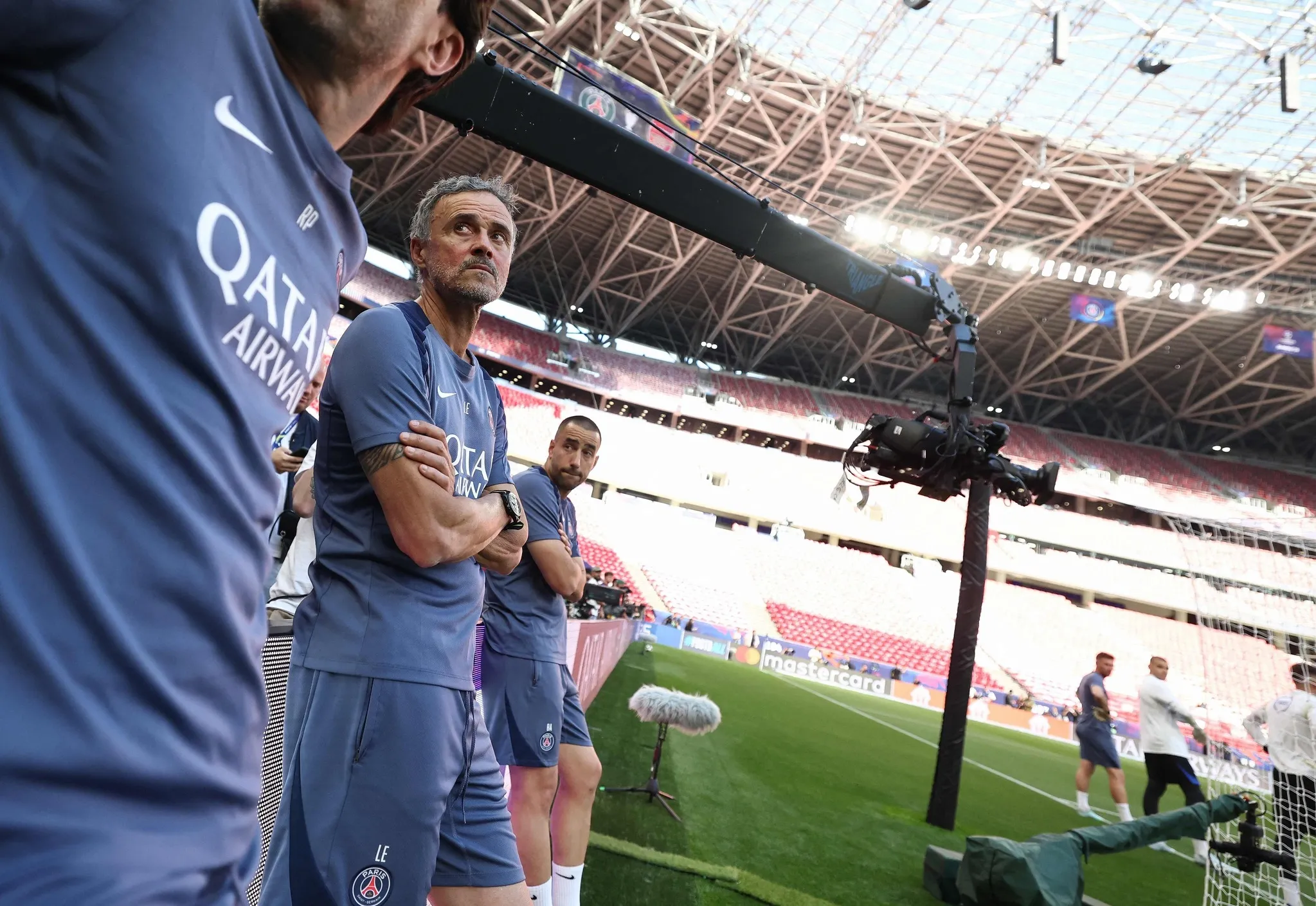 Dev final öncesi Enrique'den meydan okuma: "Biz bir adım öndeyiz"