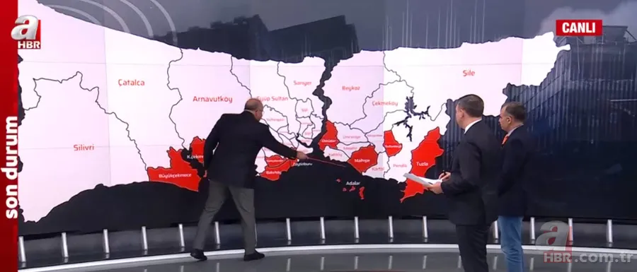 İstanbul'un en riskli "DEPREM" ilçeleri nereler? En sağlam hangi bölgeler? Prof. Dr. Şükrü Ersoy A Haber'de tek tek gösterdi: En tehlikeli yerler... 10