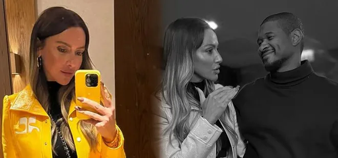 Hadise dünyaca ünlü şarkıcı Usher ile bir araya geldi! Yaşayan efsane
