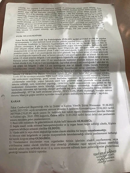 23 yerinden eşini bıçakladı 3 ayda serbest kaldı! Skandal karar sonrası genç kadın isyan etti - 2