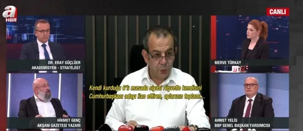 CHP’den ihracı istenen Tanju Özcan Kemal Kılıçdaroğlu’nu bombaladı! Değişim ve Adalet yürüyüşüne çıkıyor