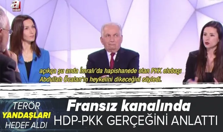 Fransız televizyonunda PKK gerçeğini anlattı! Uluslararası İlişkiler Uzmanı Öznur Küçüker Sirene: PKK ile HDP’nin kanıtlanmış bağlantıları var