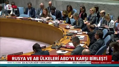 Rusya ve AB ülkeleri ABD’ye karşı birleşti