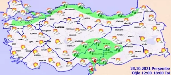 Yarın hava nasıl olacak? 29-30-31 Ekim hava durumu nasıl? İstanbul, Ankara, İzmir…