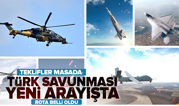 Türk savunma sanayisinin yeni rotası