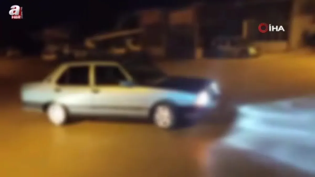 Burdur’da drift yapan sürücüye 50 bin 904 TL ceza kesildi