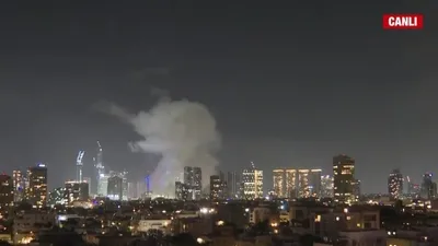 İran’dan İsrail’e peş peşe füze saldırıları!