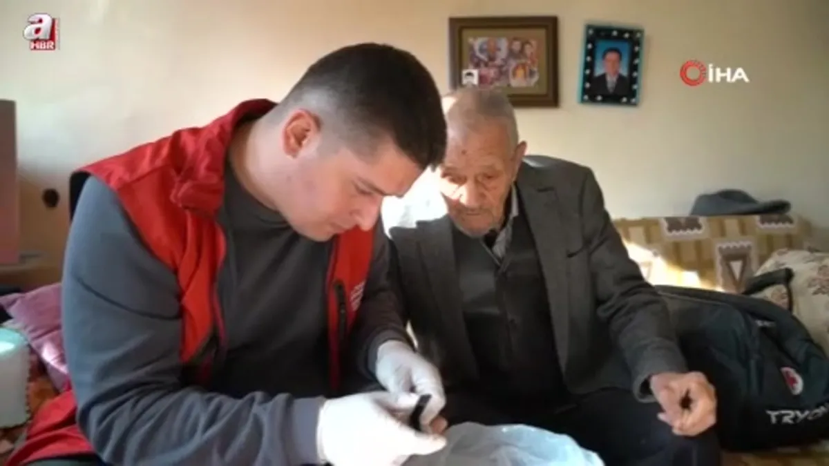 Kahramanmaraş'taki yalnız yaşayan yaşlılara şefkat eli