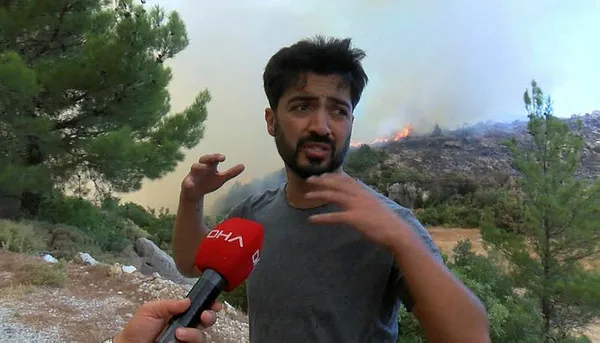 Yusuf Güney yangın bölgesinde ateş açmıştı! Serbest bırakıldı