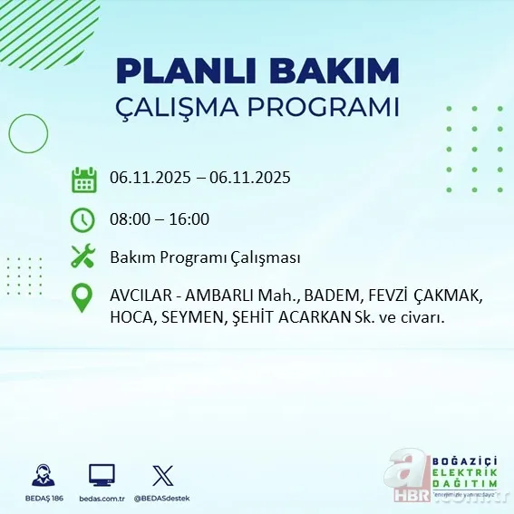 Mahalleniz listede mi? İstanbul’da 9 saatlik kesinti: Hangi ilçelerde elektrikler kesilecek? 3