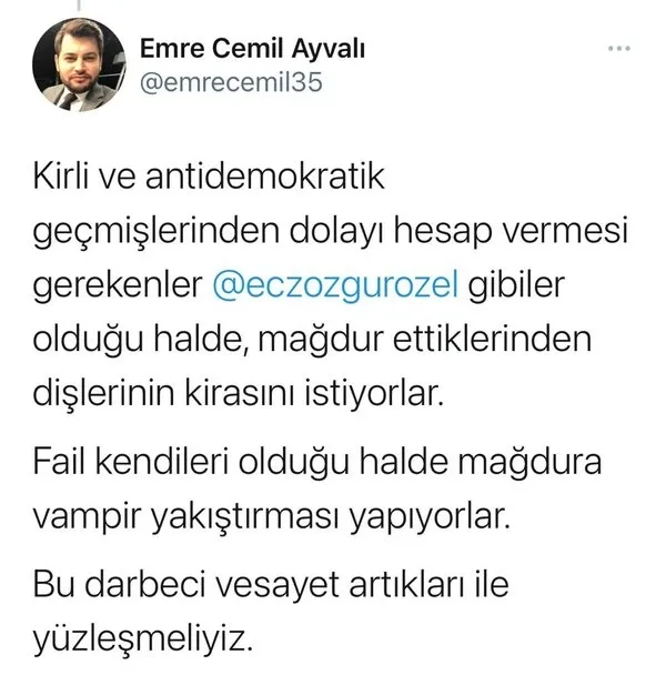 Son dakika: AK Parti'den CHP'li Özgür Özel'e sert tepki! Merve Kavakcı’nın kızı Fatma Gülham Abusahanab’a "vampir" demişti - 3